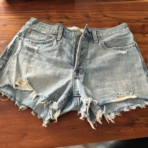 Denim Forum jeans ex boyfriend shorts